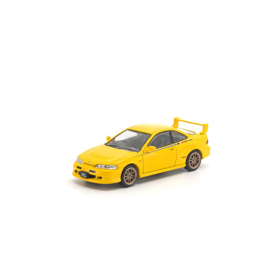 POP RACE 1/64 MUGEN DC2 イエロー ミニカー PR640377 【未定予約