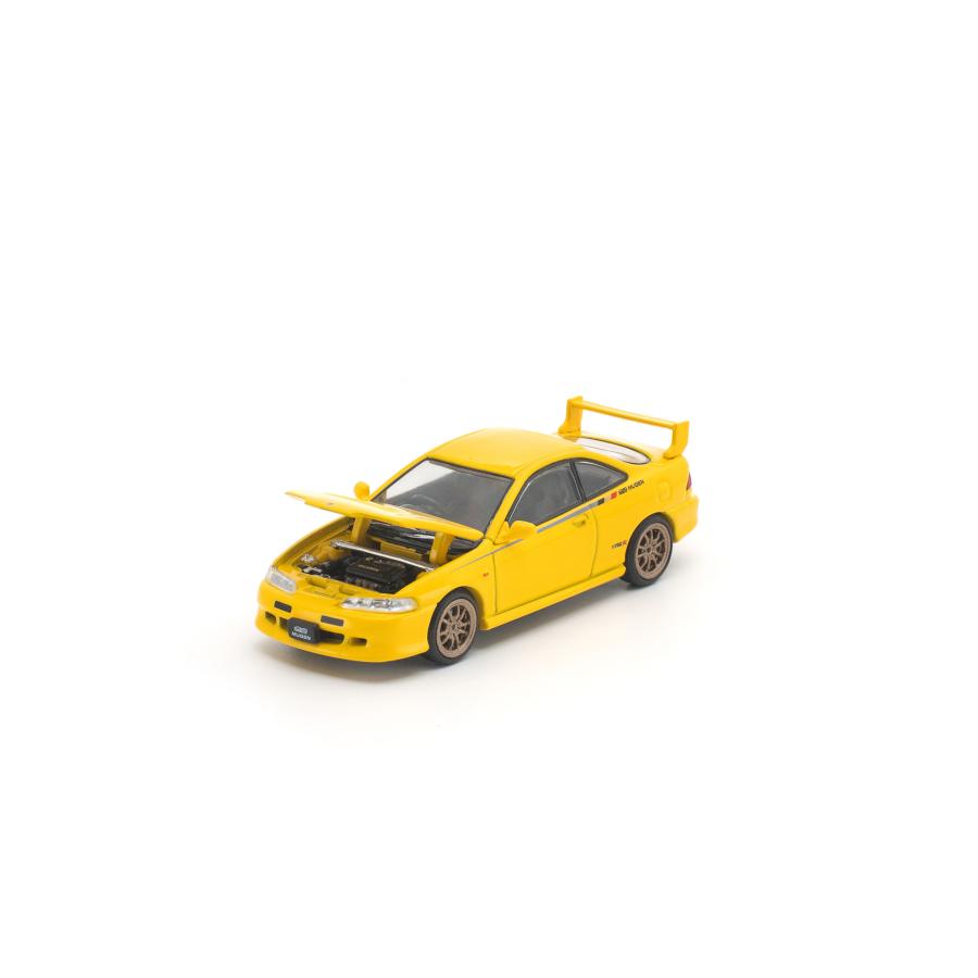 POP RACE 1/64 MUGEN DC2 イエロー ミニカー PR640377 【未定予約