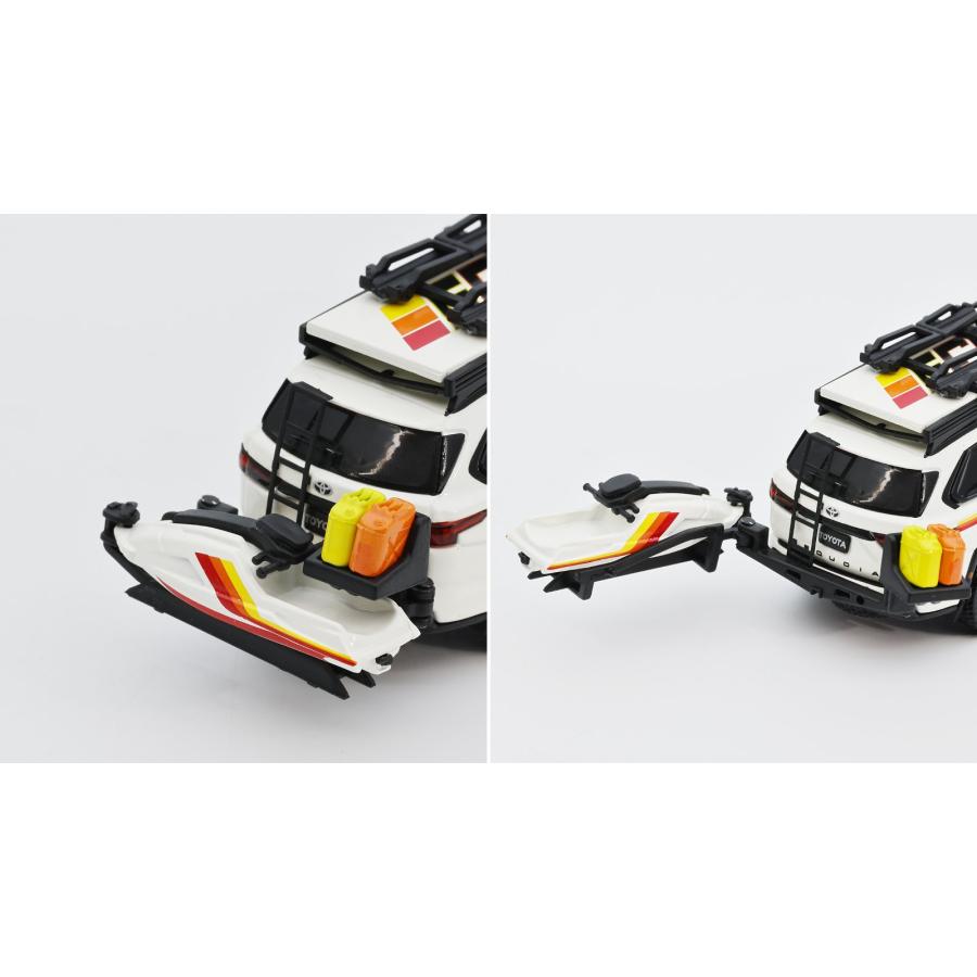 ゲインコーププロダクツ 1/64 トヨタ セコイア TRD PRO (LHD) ホワイト