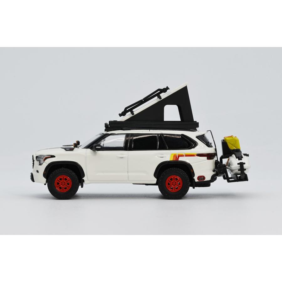 ゲインコーププロダクツ 1/64 トヨタ セコイア TRD PRO (LHD) ホワイト