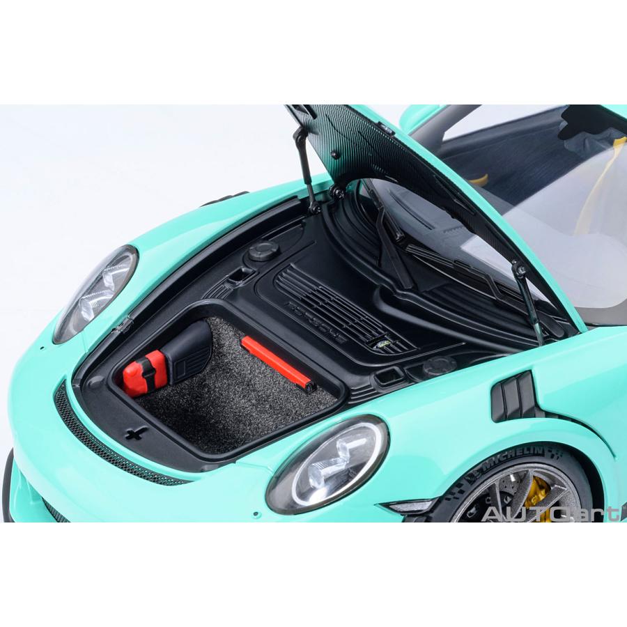 オートアート製  ポルシェ911GT3R 送料無料◇オートアート 1/18 ポルシェ 911 (991.2) GT3 RS (ミント