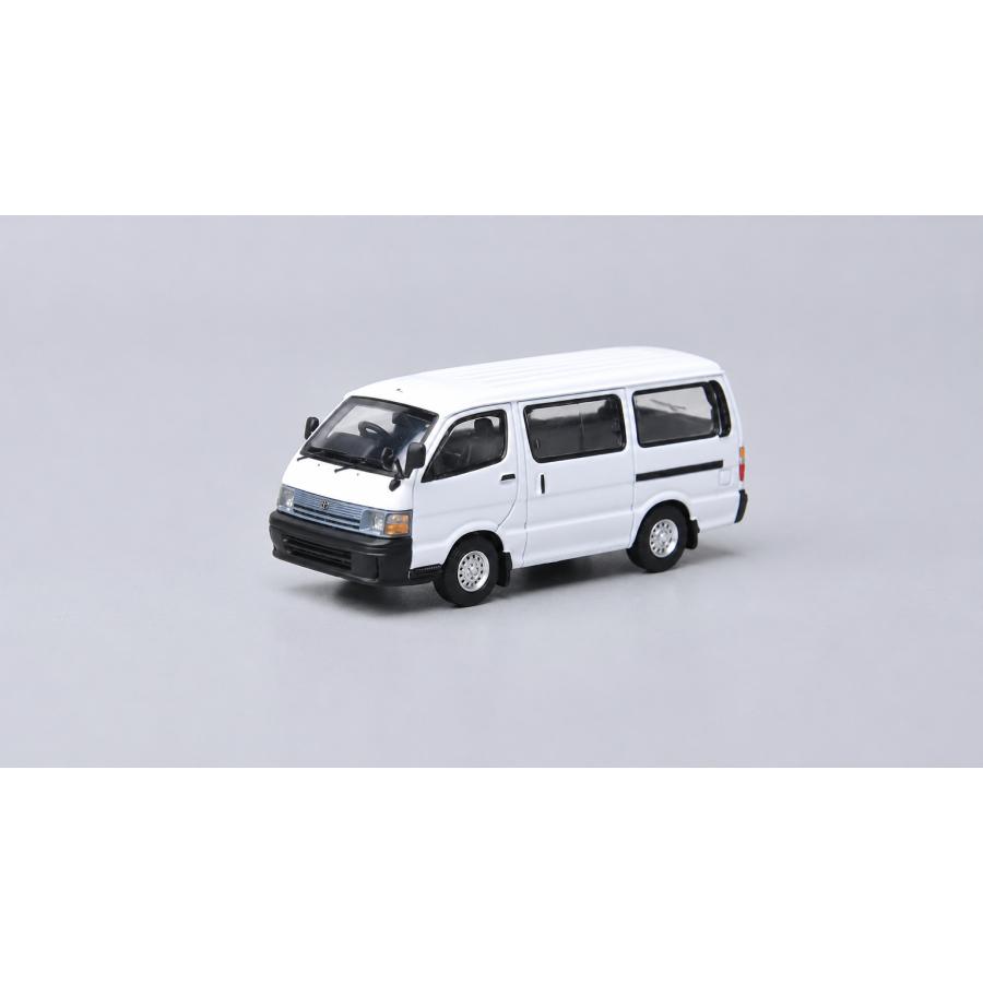 Model1 1/64 トヨタ ハイエース 第4世代 H100 (ホワイト) ミニカー