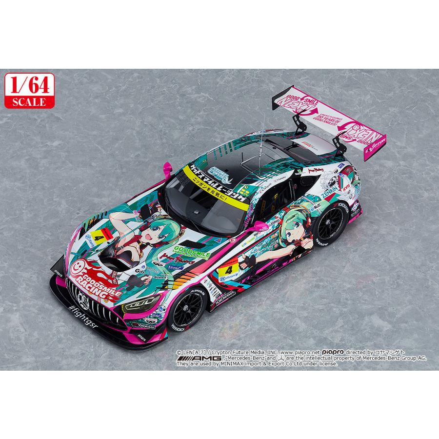 再販 初音ミク GTプロジェクト 1/64 グッドスマイル AMG 2020 SUPER GT