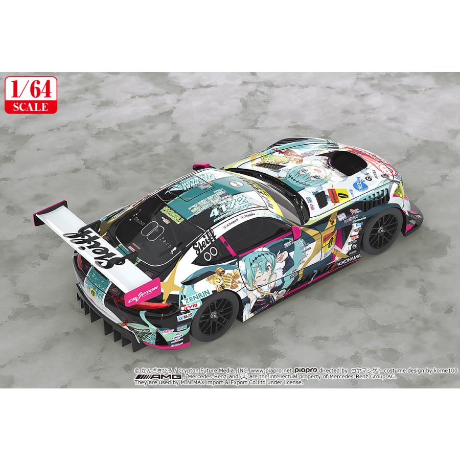 再販 初音ミク GTプロジェクト 1/64 グッドスマイル AMG 2018 SUPER GT