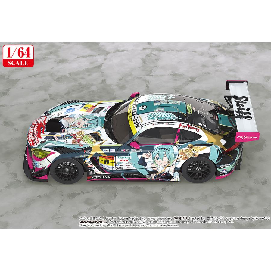 再販 初音ミク GTプロジェクト 1/64 グッドスマイル AMG 2018 SUPER GT