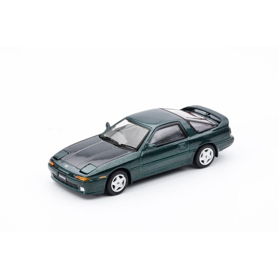 ダイキャストチーム 1/64 Toyota Supra (A70) グリーン ミニカー LL