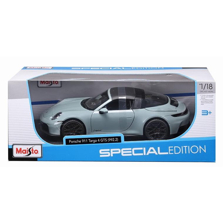 送料無料◇Maisto 1/18 ポルシェ 911 タルガ 4 GTS 992.2