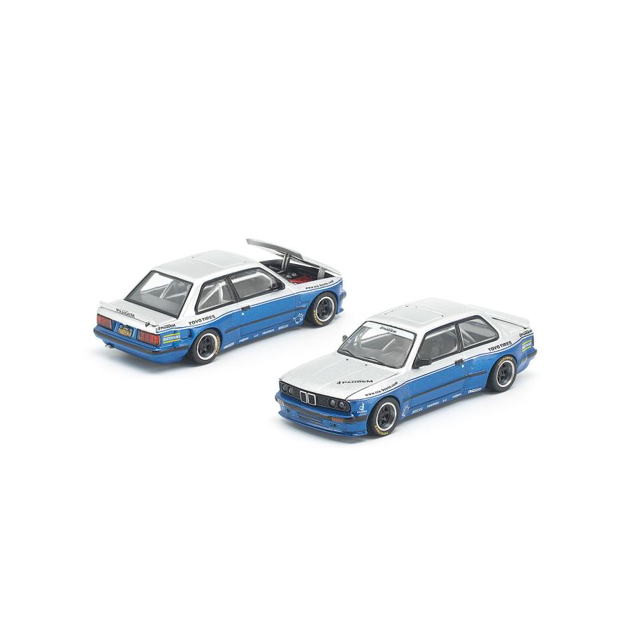 POP RACE 1/64 PANDEM E30 シルバー ミニカー PR640536 【未定予約