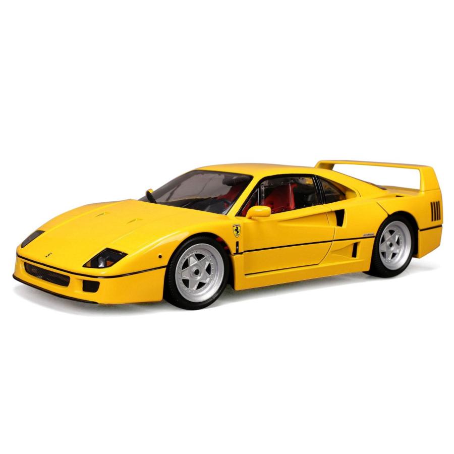 送料無料◇BURAGO 1/18 フェラーリ F40 イエロー (限定パッケージ