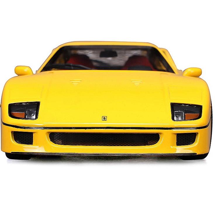 送料無料◇BURAGO 1/18 フェラーリ F40 イエロー (限定パッケージ
