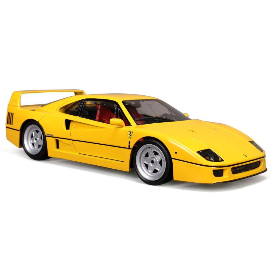 送料無料◇BURAGO 1/18 フェラーリ F40 イエロー (限定パッケージ