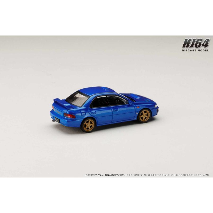 ポピー SV01 ミニカー ホビージャパン 1/64 SUBARU IMPREZA WRX Type RA STi ver.IV V