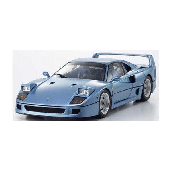 送料無料◇京商 1/18 フェラーリ F40 ライトブルーメタリック ダイ