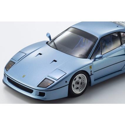 送料無料◇京商 1/18 フェラーリ F40 ライトブルーメタリック ダイ