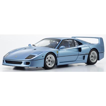 送料無料◇京商 1/18 フェラーリ F40 ライトブルーメタリック ダイ