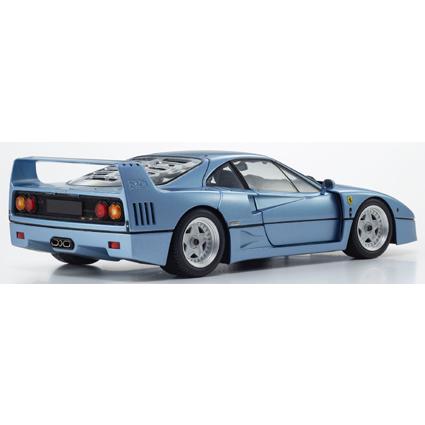 送料無料◇京商 1/18 フェラーリ F40 ライトブルーメタリック ダイ