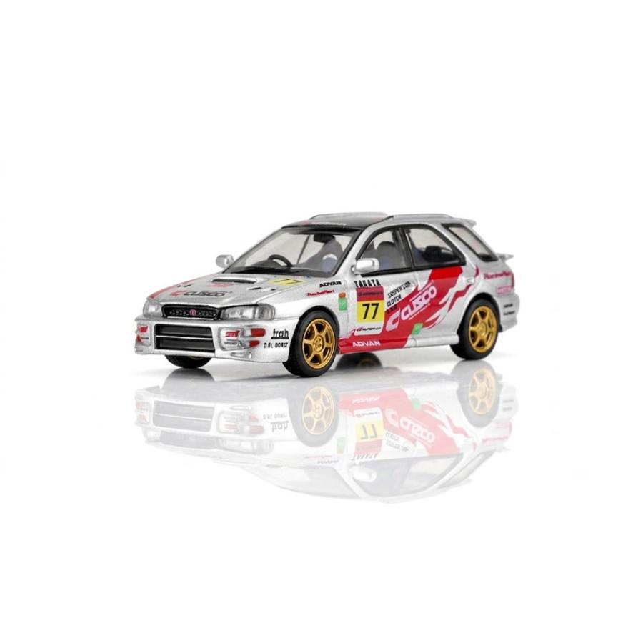 MOTORHELIX 1/64 スバル Impreza Wagon WRX STi ver. VI CUSCO Silver