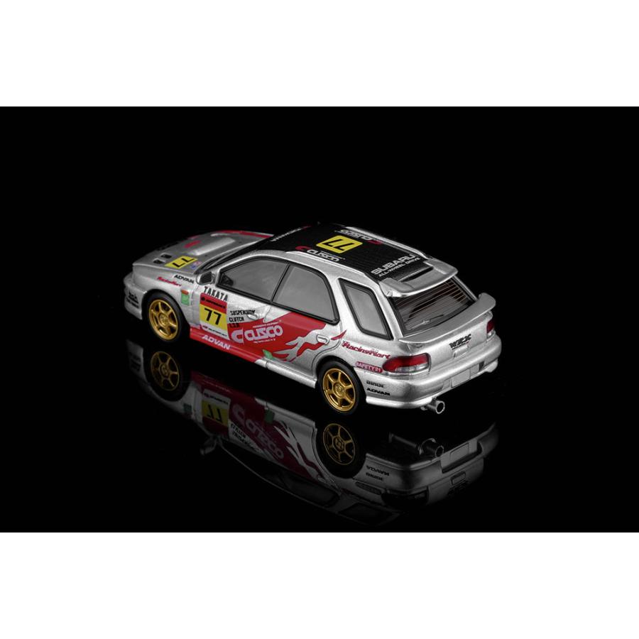 MOTORHELIX 1/64 スバル Impreza Wagon WRX STi ver. VI CUSCO Silver