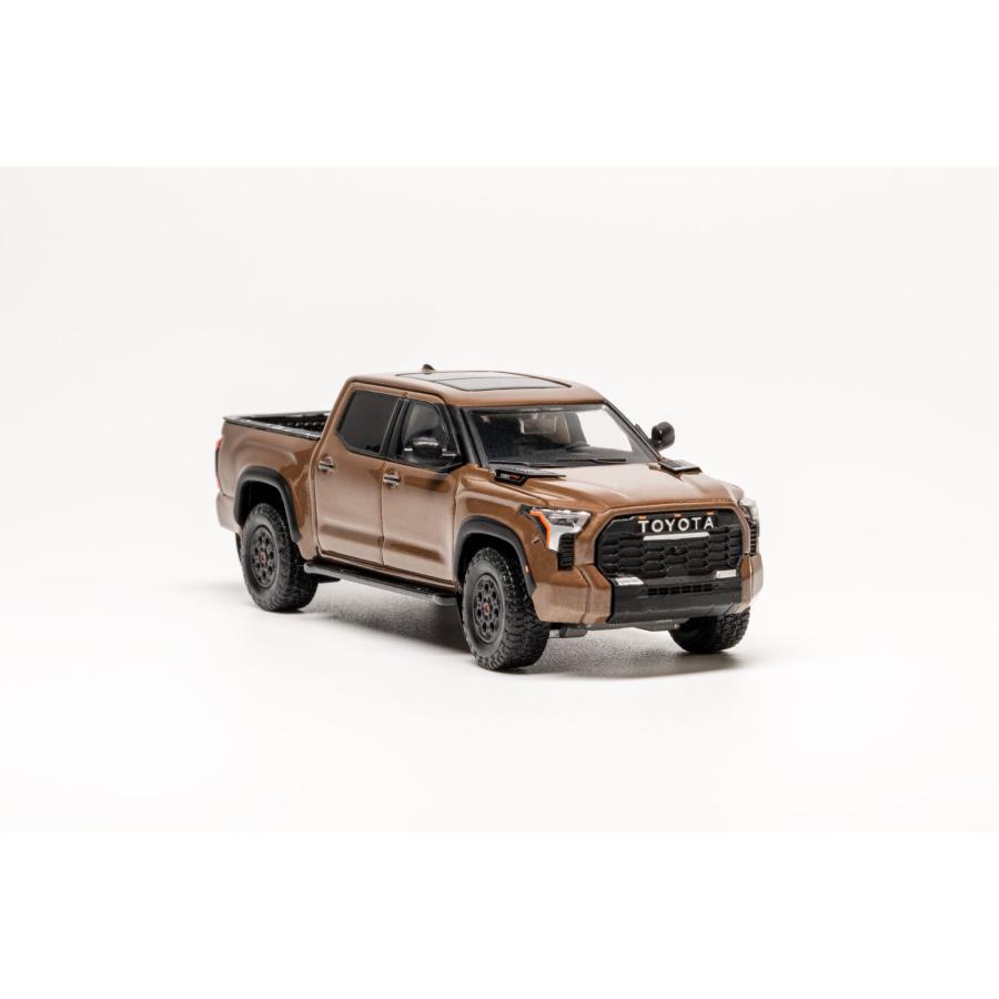 GCD 1/64 Toyota Tundra TRD PRO (左ハンドル) ブラウン ミニカー KS