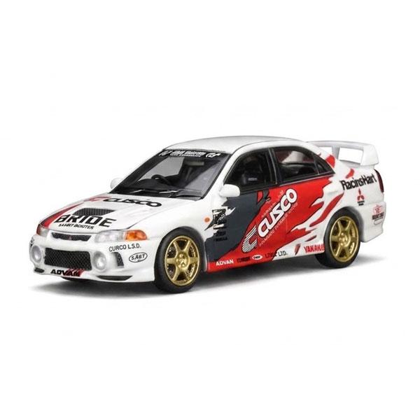 MOTORHELIX 1/64 三菱 Lancer Evolution IV GSR CUSCO Racing Livery