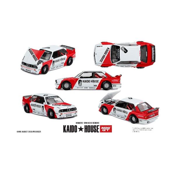 MINI-GT 1/64 BMW M3 KH REDBORO(左ハンドル) ミニカー KHMG293 【未定