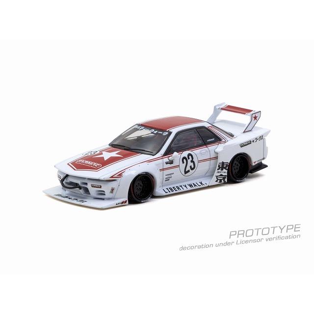 ターマック 1/64 LB-KAIDO WORKS Nissan R32 Skyline Tarmac ミニカー