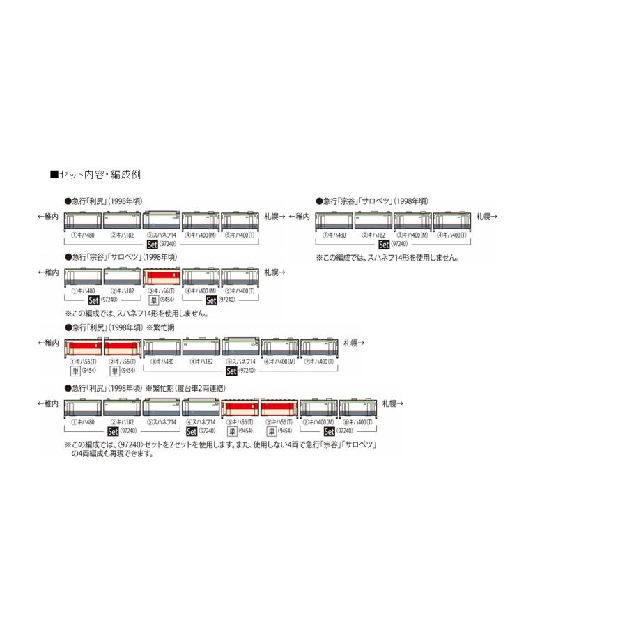 トミックス 送料無料◇97240 TOMIX JR キハ400系 急行ディーゼルカー