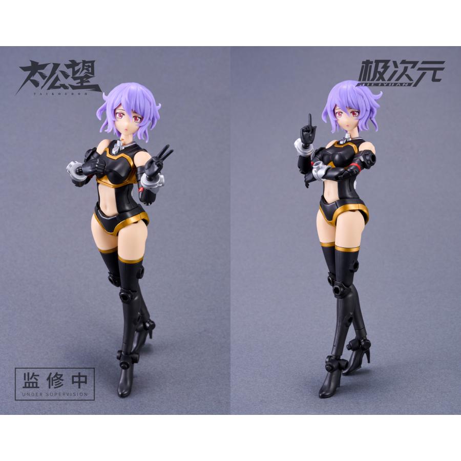 MS GENERAL(将魂姫) 黒麒×雷神将 プラスチックモデルキット MS GENERAL(将魂姫) 黒麒×雷神将 プラスチックモデルキット