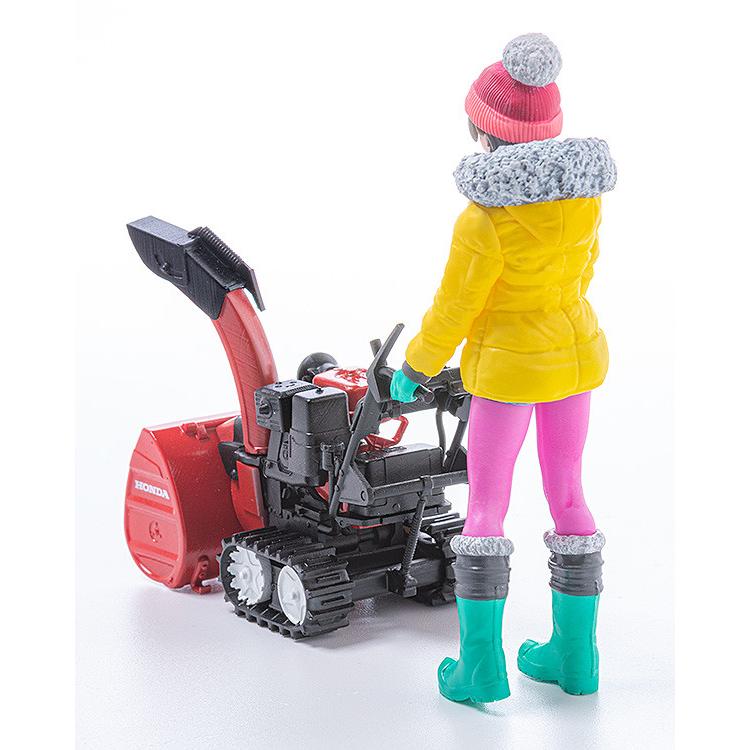 PLAMAX 再販 MF-62 minimum factory 1/20 みのり with ホンダ小型除雪