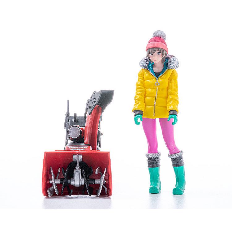 PLAMAX 再販 MF-62 minimum factory 1/20 みのり with ホンダ小型除雪