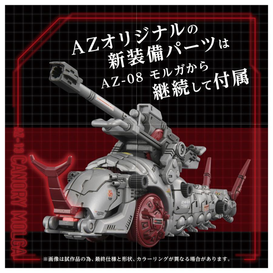 タカラトミー ZOIDS ゾイド 1/72 AZ-13 キャノリーモルガ 組立