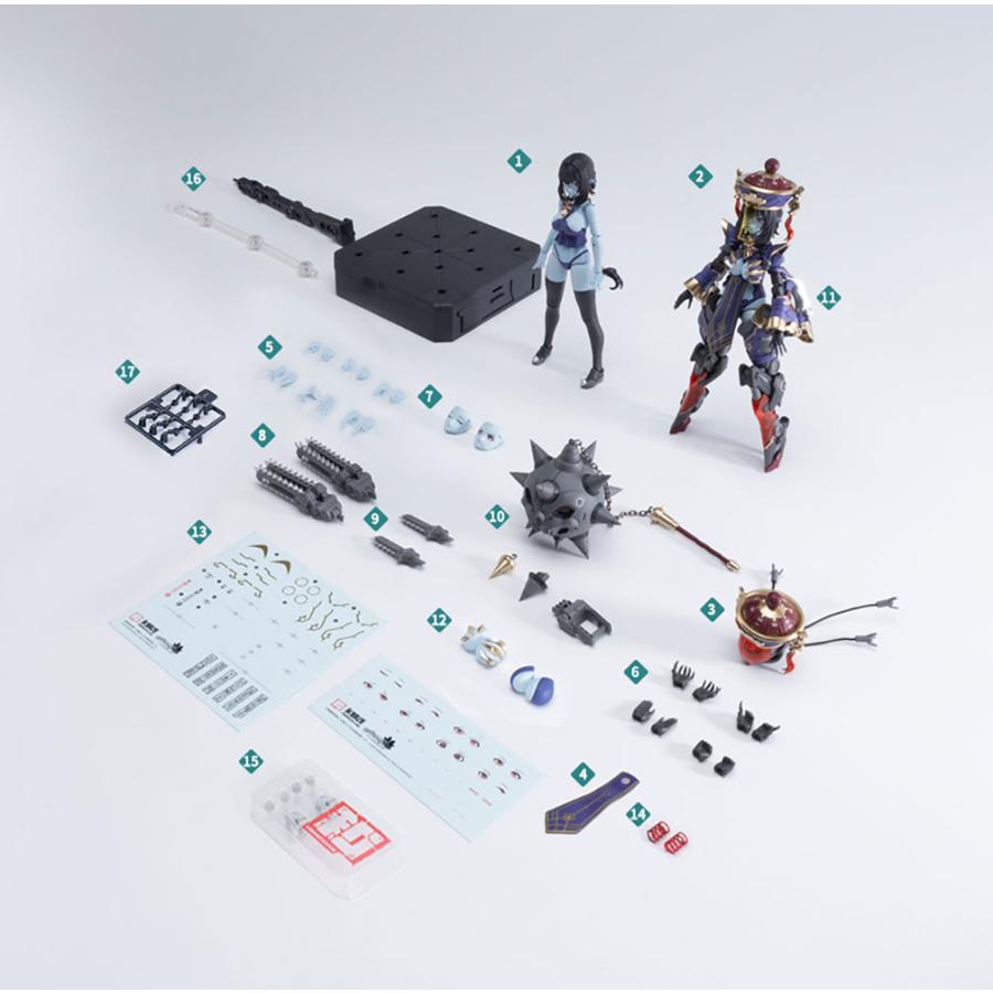 メドタの残響 キョンシー・玖蓮 通常版 1/10 プラスチックキット (二次