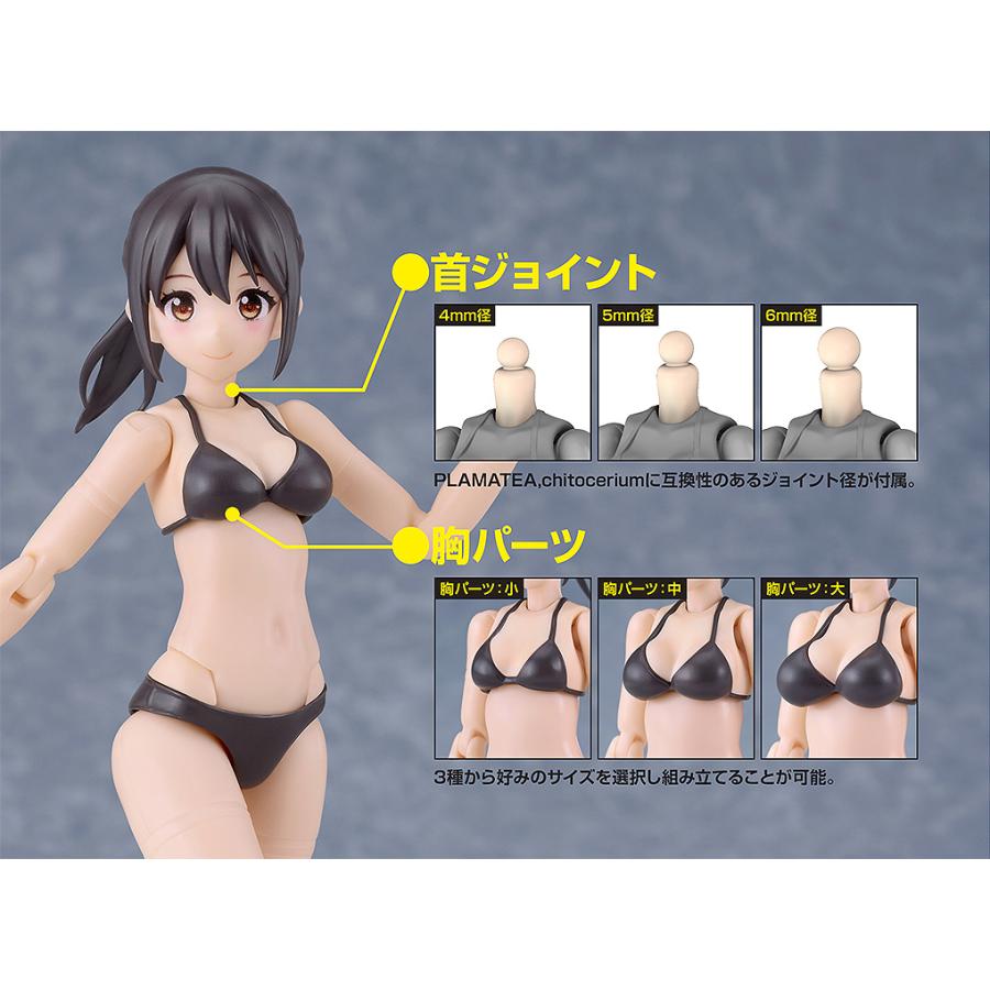 送料無料◆PLAMATEA ミューズボディ：いちか ビキニVer. 3種セット (Aタイプ/Bタイプ/Cタイプ) プラモデル グッドスマイルカンパニー 【7月予約】の画像