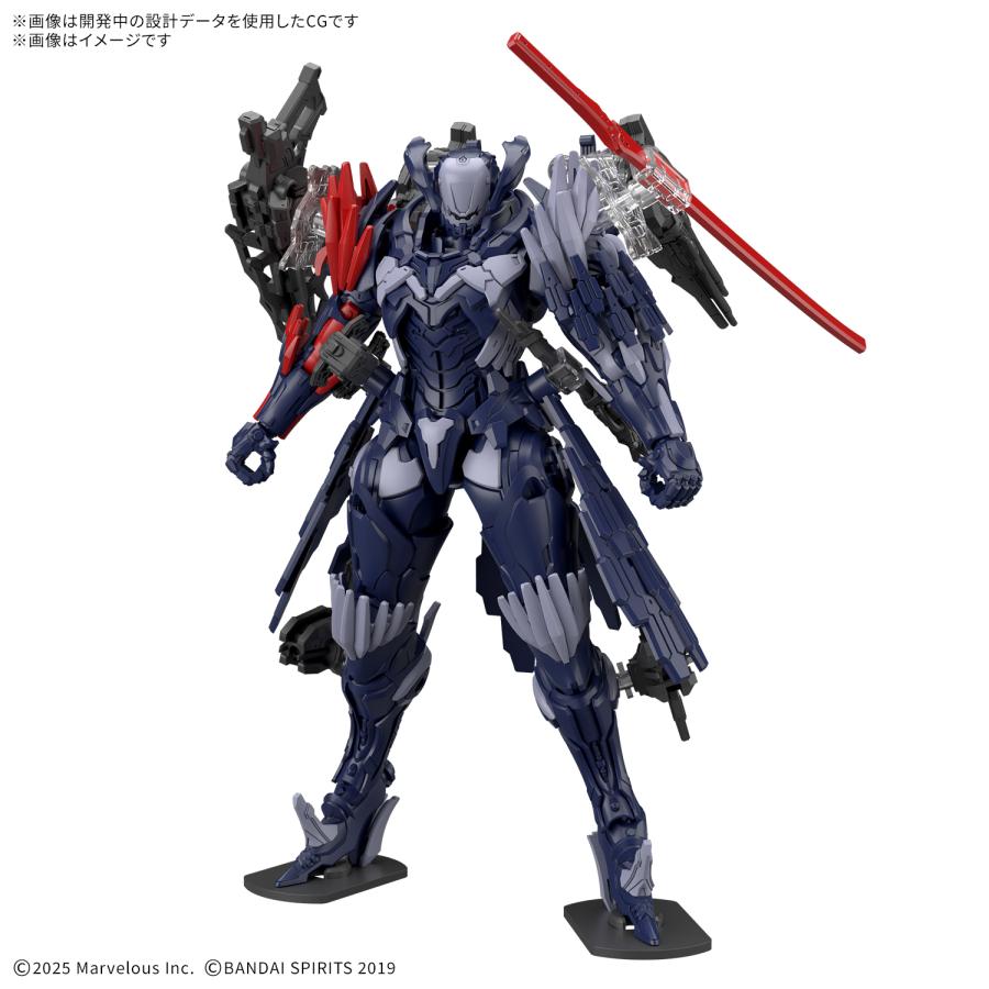 懐かしい！ハンデ30を切ったら本間　10インチ 30MM DAEMON X MACHINA TS 名状しがたきもの プラモデル バンダイ