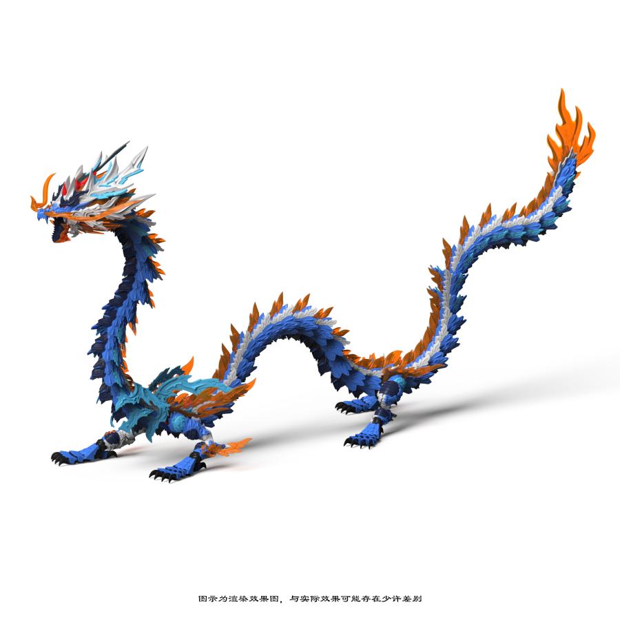 神型科技 (SHENXING TECHNOLOGY) 真龍シリーズ プラスチックモデルキット ZL-0002 青龍王 【6月予約】の画像