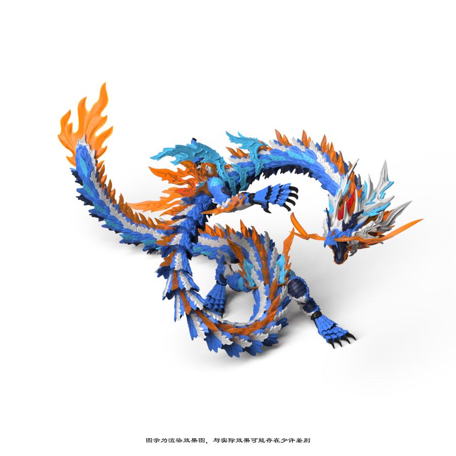 神型科技 (SHENXING TECHNOLOGY) 真龍シリーズ プラスチックモデルキット ZL-0002 青龍王 【6月予約】の画像