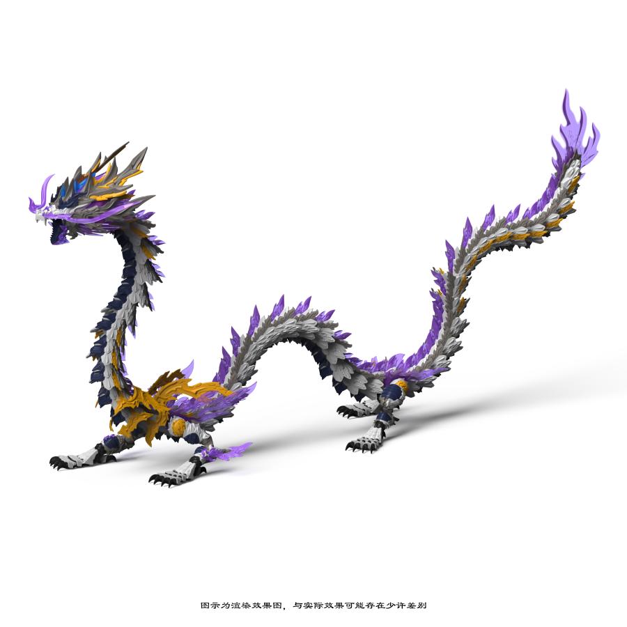 神型科技 (SHENXING TECHNOLOGY) 真龍シリーズ プラスチックモデルキット ZL-0004 白龍王 【6月予約】の画像