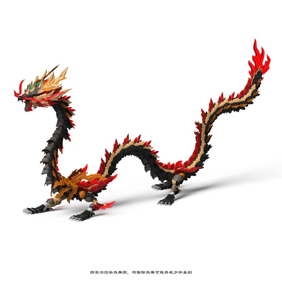 神型科技 (SHENXING TECHNOLOGY) 真龍シリーズ プラスチックモデルキット ZL-0005 黒龍王 【6月予約】の画像