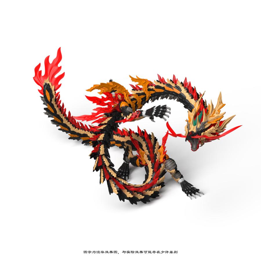 神型科技 (SHENXING TECHNOLOGY) 真龍シリーズ プラスチックモデルキット ZL-0005 黒龍王 【6月予約】の画像