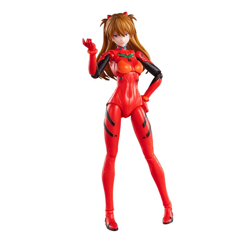 送料無料◆Blokees EVANGELION 式波・アスカ・ラングレー 特別版 (エントリープラグ内部ディスプレイ専用台座付属) 74571 プラモデル 【6月予約】の画像