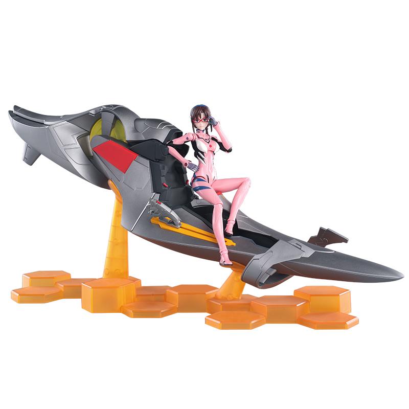 送料無料◆Blokees EVANGELION 真希波・マリ・イラストリアス 特別版 (エントリープラグ内部ディスプレイ専用台座付属) 74573 プラモデル 【6月予約】の画像