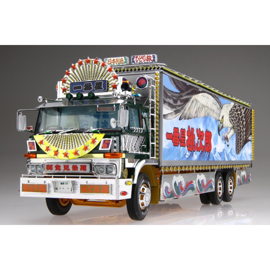 送料無料◇再販 アオシマ 1/32 トラック野郎 No.7 一番星 度胸一番星 