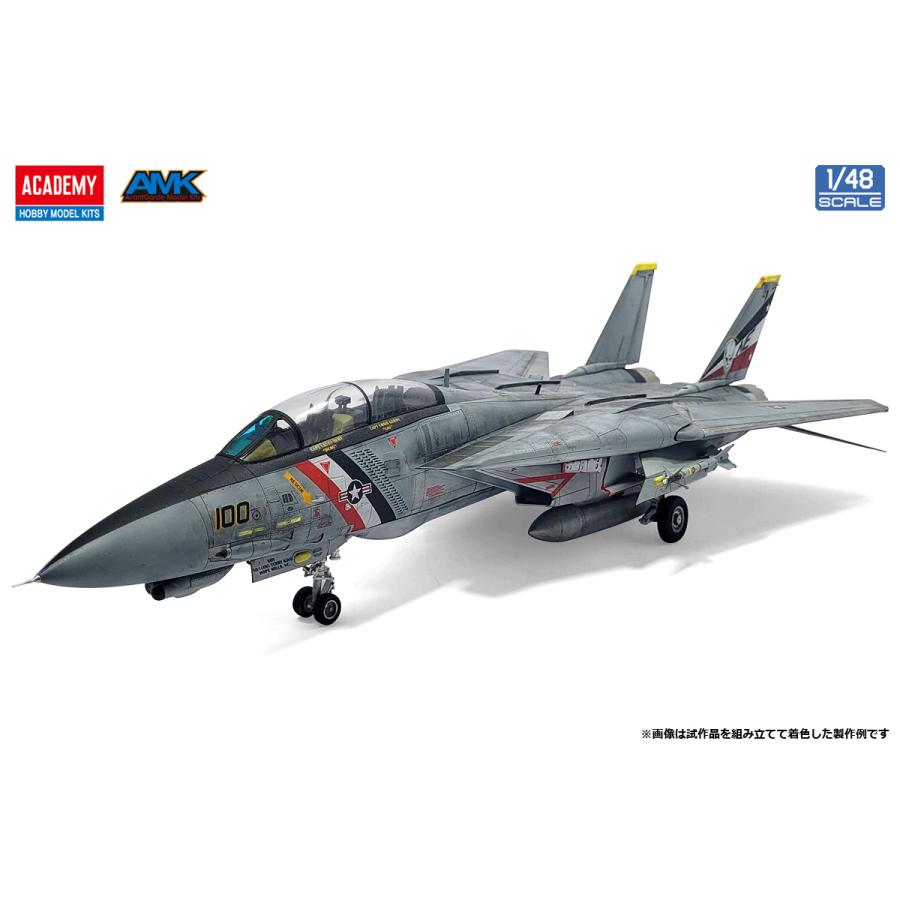 送料無料◇アカデミー 1/48 F-14D スーパートムキャット “VF-2