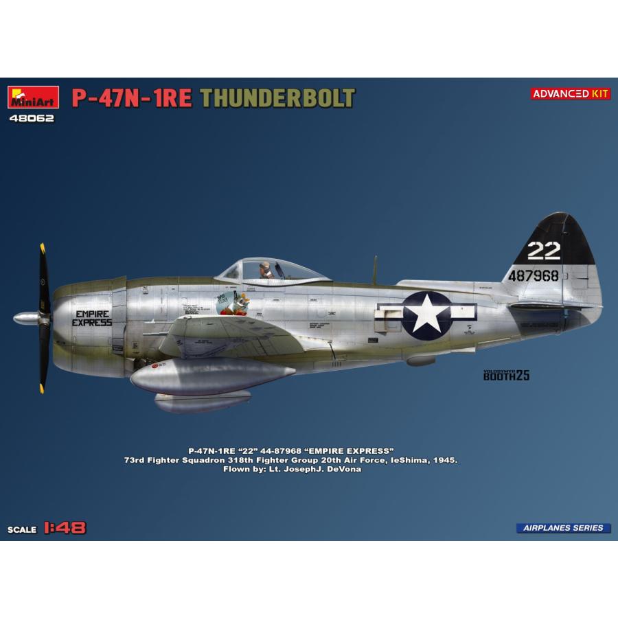 送料無料◇ミニアート 1/48 P-47N-1RE サンダーボルト アドバンスト