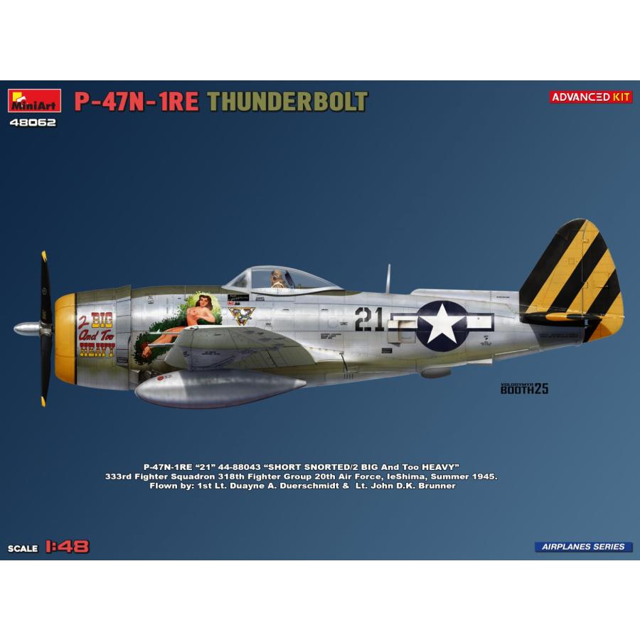送料無料◇ミニアート 1/48 P-47N-1RE サンダーボルト アドバンスト