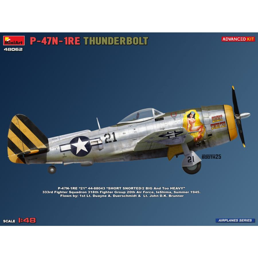送料無料◇ミニアート 1/48 P-47N-1RE サンダーボルト アドバンスト