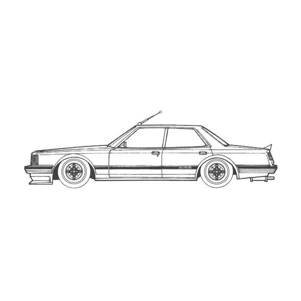 フジミ模型 再販 フジミ 1/24 GX61 クレスタ スーパールーセント
