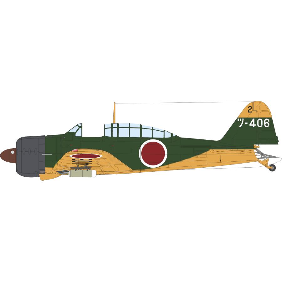 エデュアルド 1/48 A6M2-K 零式練習用戦闘機 ウィークエンド