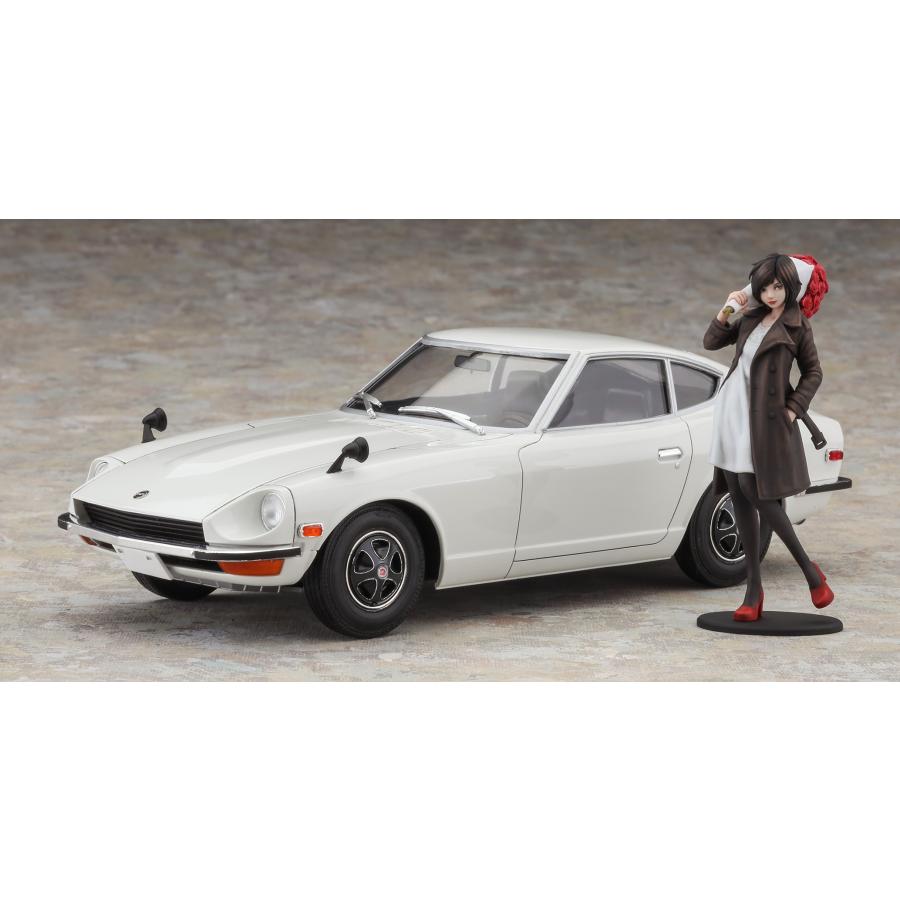 ハセガワ 1/24 「旧車GIRLS」 ダットサン 240Z w/フィギュア