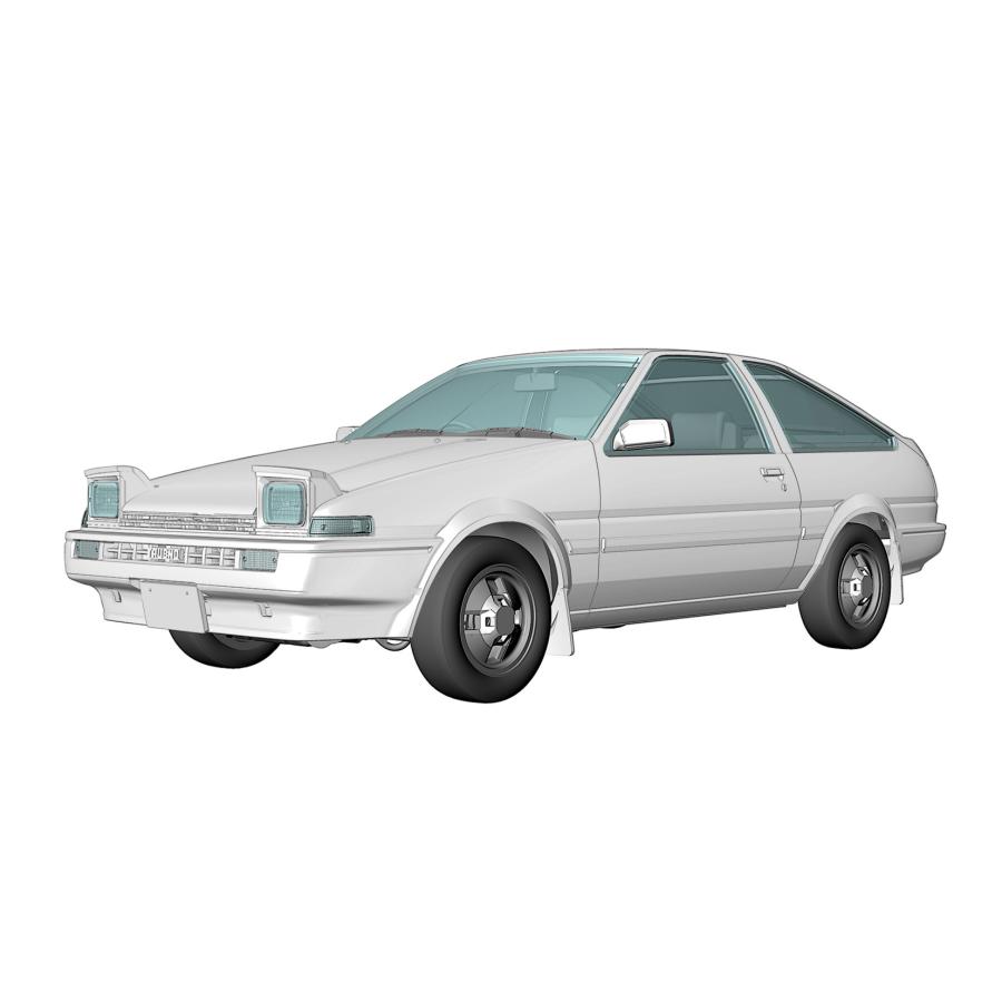 ハセガワ 1/24 トヨタ スプリンター トレノ AE86 GT APEX 前期型 (1983